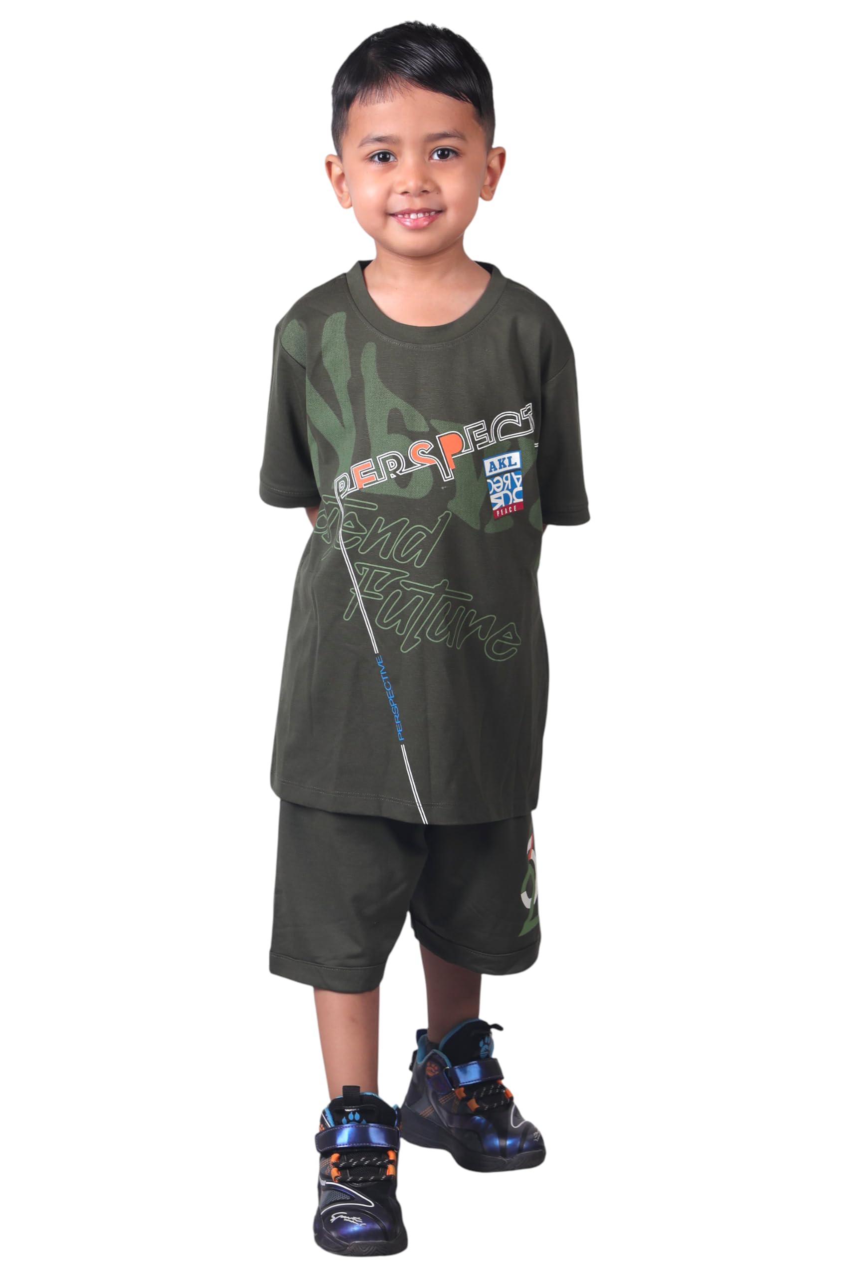 Brink Casual SummerWear Combo Set for Boys (CODE - ZXXC-92